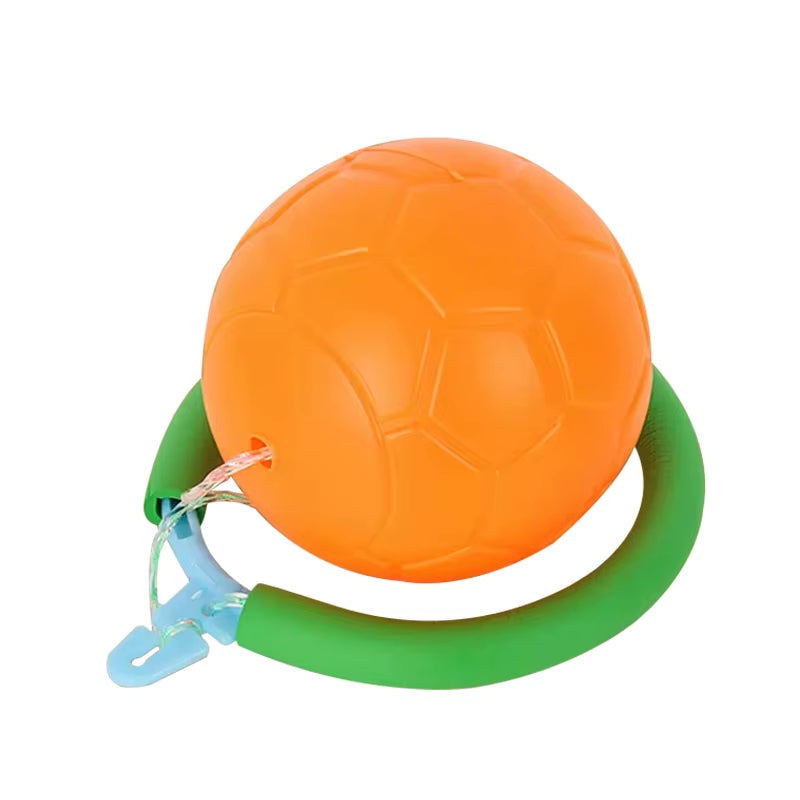 1PC Skip Ball Outdoor Fun Toy Ball Classical Skipping Toy Exercise Coordination and Balance Hop Jump Playground May Toy Ball