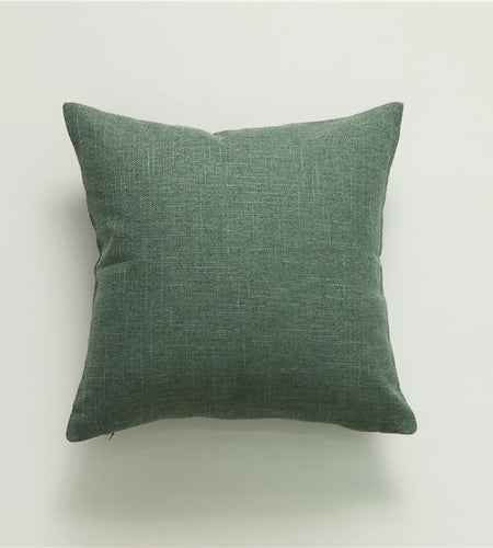 Linen Pilllow Cover with Tassels Soft Cushion Cover for Living Room Pillowcase 45*45 Decorative Pillows Nordic Home Decor