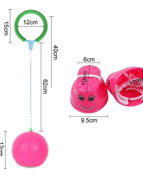 Load image into Gallery viewer, 1PC Skip Ball Outdoor Fun Toy Ball Classical Skipping Toy Exercise Coordination and Balance Hop Jump Playground May Toy Ball
