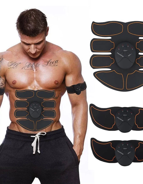 Load image into Gallery viewer, 1SET Magic EMS Muscle Training Gear Abdominal Muscle Trainer ABS Trainer Fit Body Home Exercise Shape Fitness
