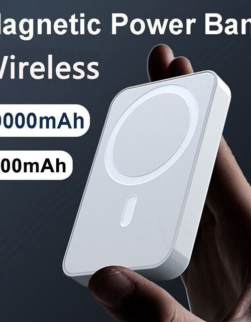 Load image into Gallery viewer, 10000Mah Power Bank Magnetic Battery Pack Wireless Charger for Iphone 14/13/12
