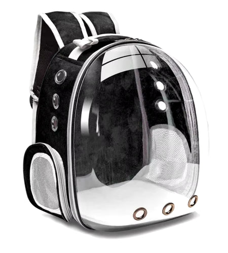 Cat Pet Carrier Backpack Transparent Capsule Bubble Pet Backpack Small Animal Puppy Kitty Bird Breathable Pet Carrier for Travel
