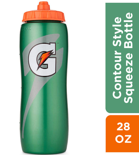 Contour Style Squeeze Water Bottle, 28 Oz
