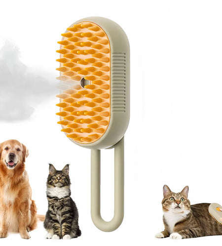 3 in 1 Pet Brush Cat Steam Brush Comb Dog Brush Electric Spray Cat Hair Brushes Massage Pet Grooming Hair Removal Combs