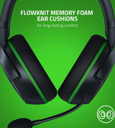 Kaira Wireless Gaming Headset for Xbox Series X|S, Xbox One, Black