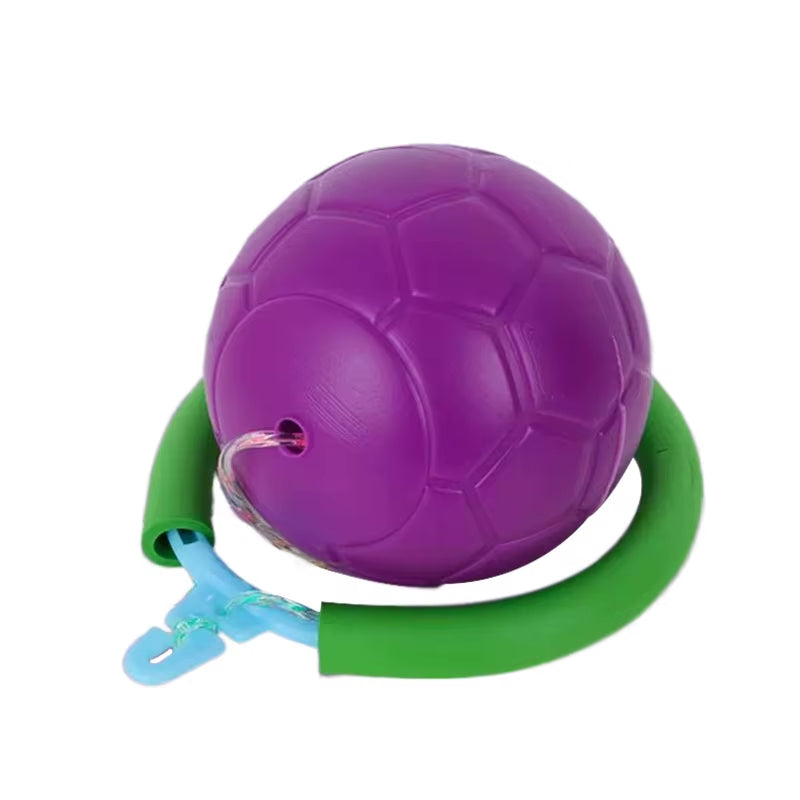 1PC Skip Ball Outdoor Fun Toy Ball Classical Skipping Toy Exercise Coordination and Balance Hop Jump Playground May Toy Ball