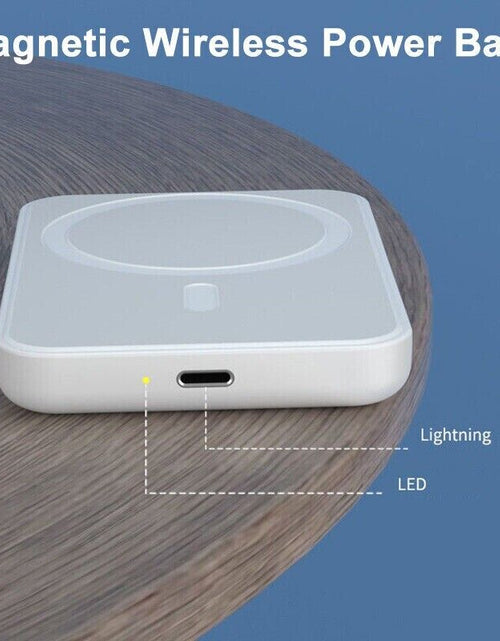 Load image into Gallery viewer, 10000Mah Power Bank Magnetic Battery Pack Wireless Charger for Iphone 14/13/12
